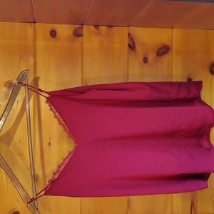 NWOT Express red cami. Size Medium